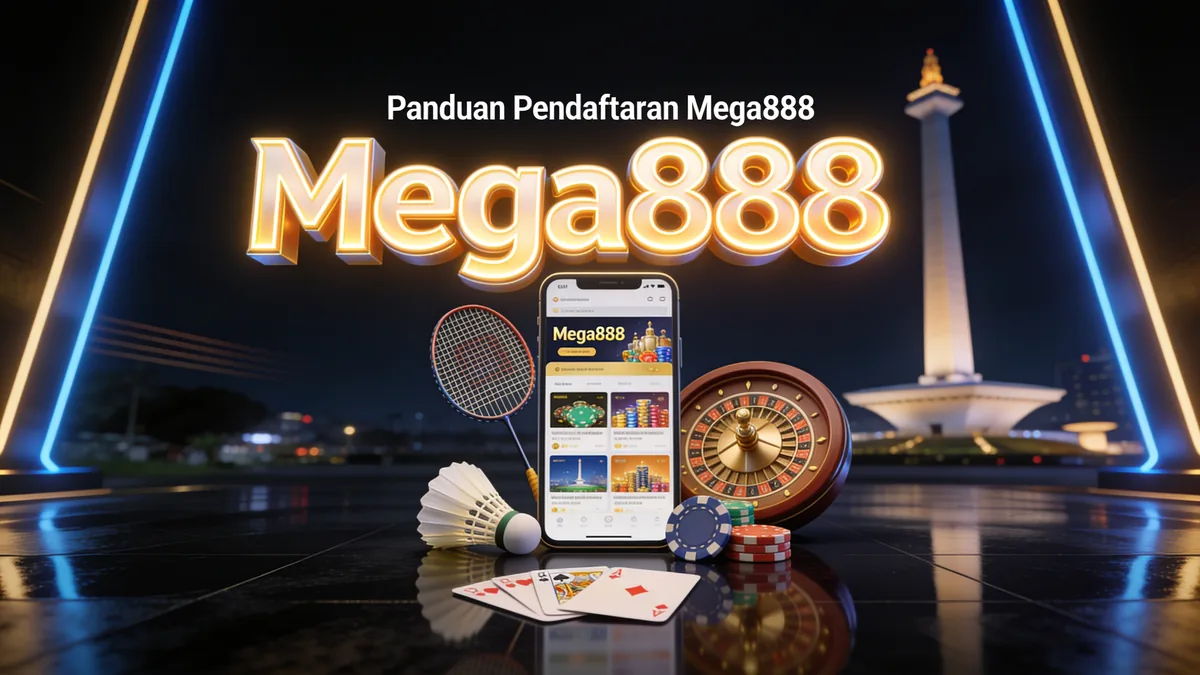 Panduan Pendaftaran Mega888 untuk pemain di Indonesia